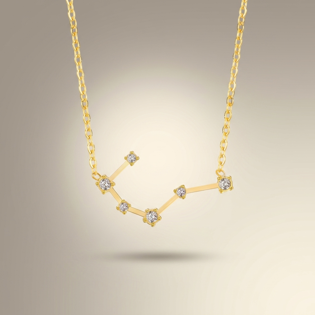 Stier Sternzeichen-Kette Gold