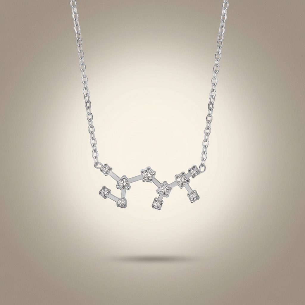 Schütze Sternzeichen-Kette Silber
